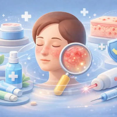 Решение найдено: комплексное лечение розацеа в нашей клинике!